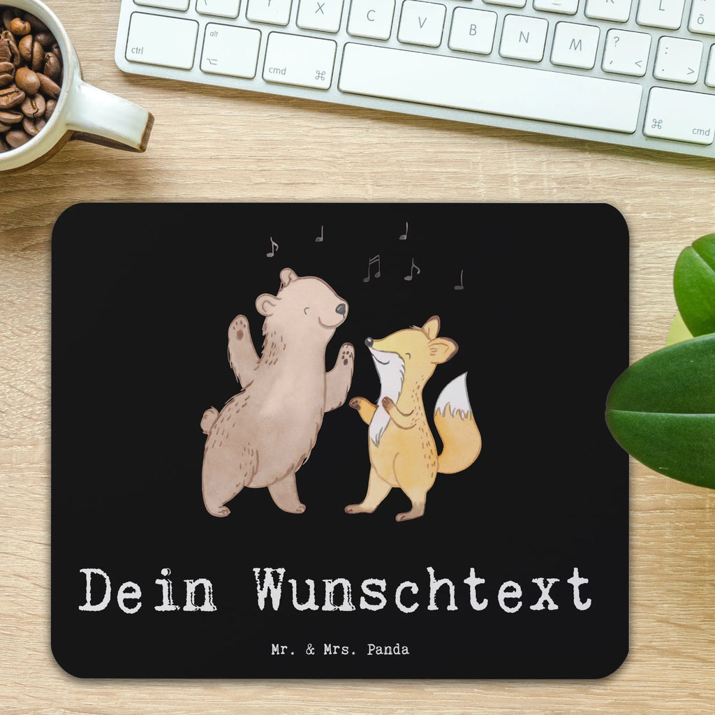 Personalised mouse mat Hare Dance Gift, sport, hobby, giving, thank you, award, profit, athlete, Dancing, dance class, dance school, going dancing
