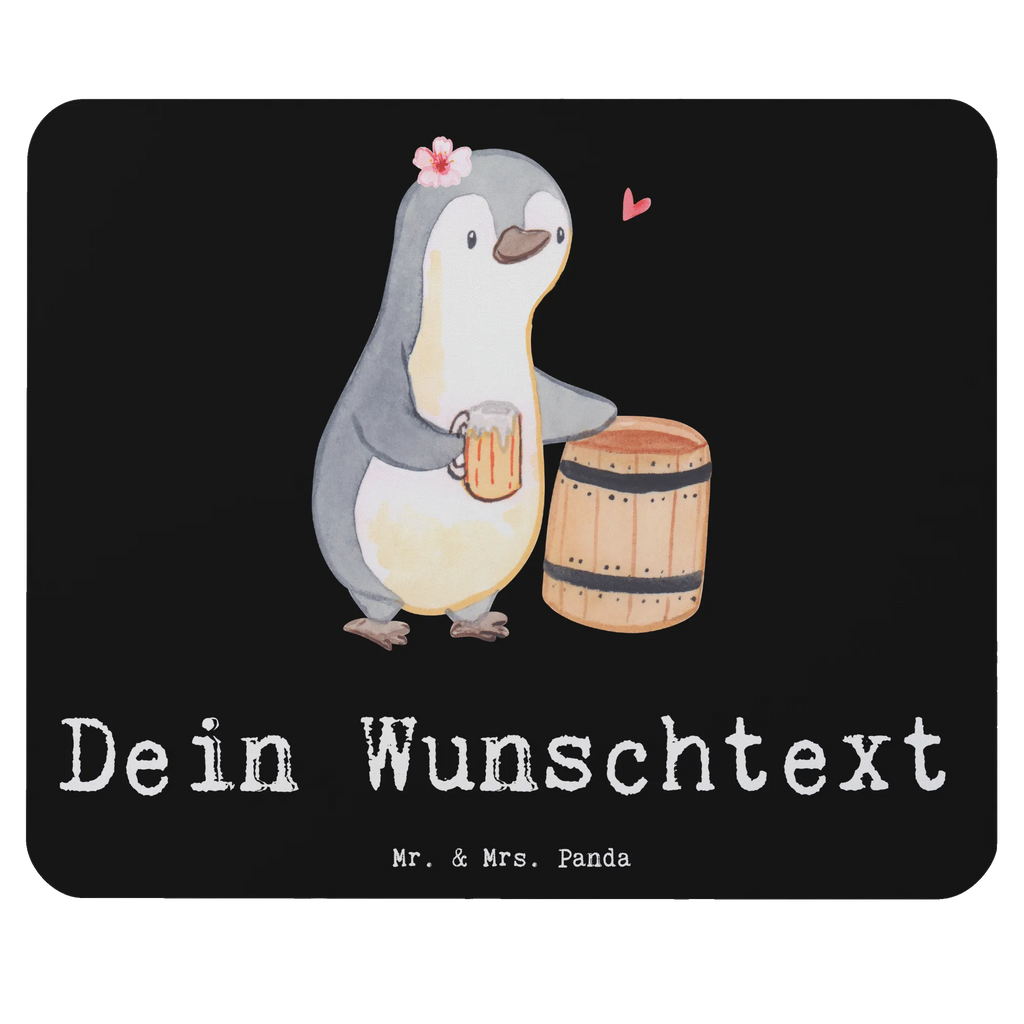 Personalised mouse mat Female Beer Brewer heart gift, gift idea, best, farewell gift, passing exam, anniversary, retirement, promotion, job start, sayings, funny, profession