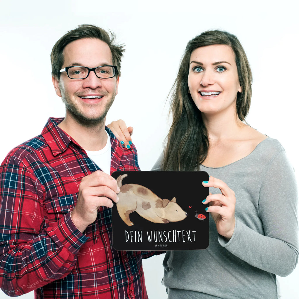 Personalizowana podkładka pod mysz pies biedronka Pies, motyw psa, zwierzę domowe, rasa psa, miłośnik zwierząt, właściciel psa, powiedzenia