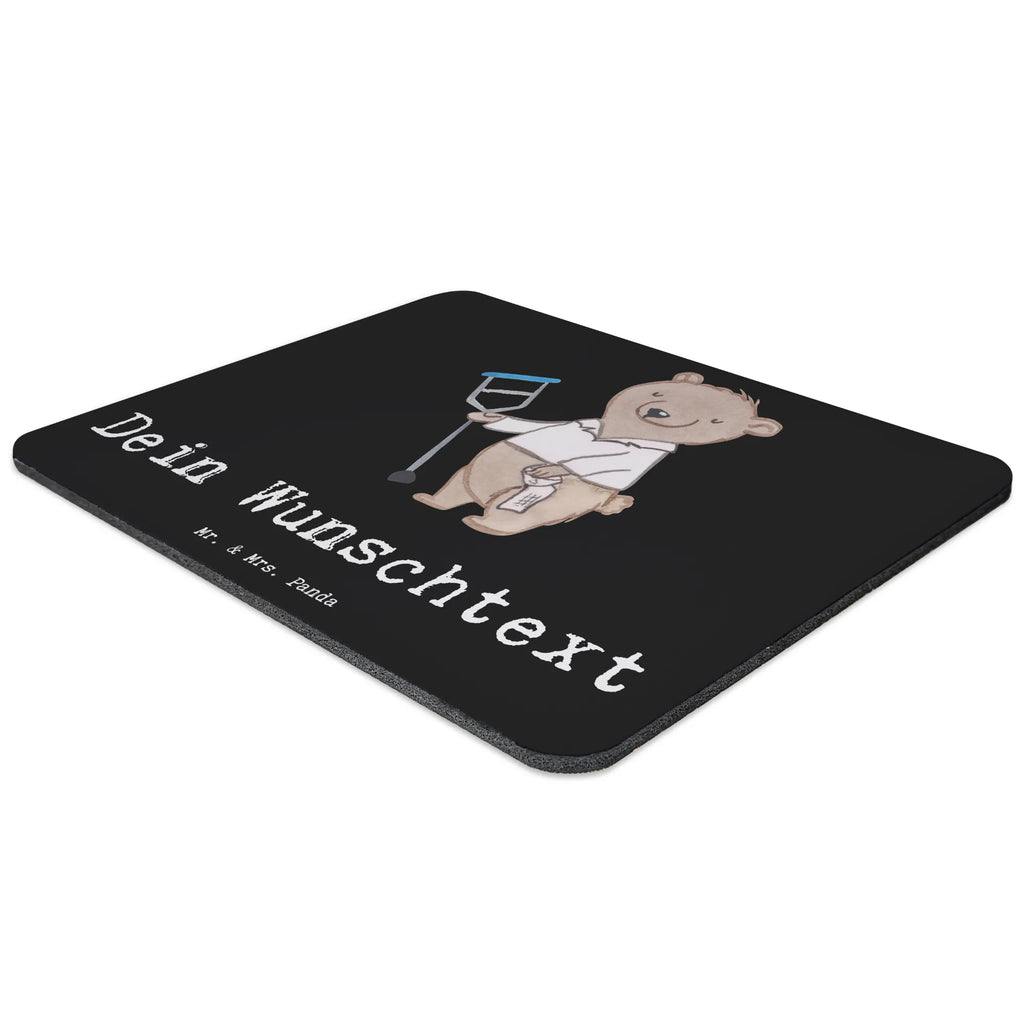 Personalised mouse mat Orthopedist Heart gift, gift idea, best, farewell gift, passing exam, anniversary, retirement, promotion, job start, sayings, funny, profession