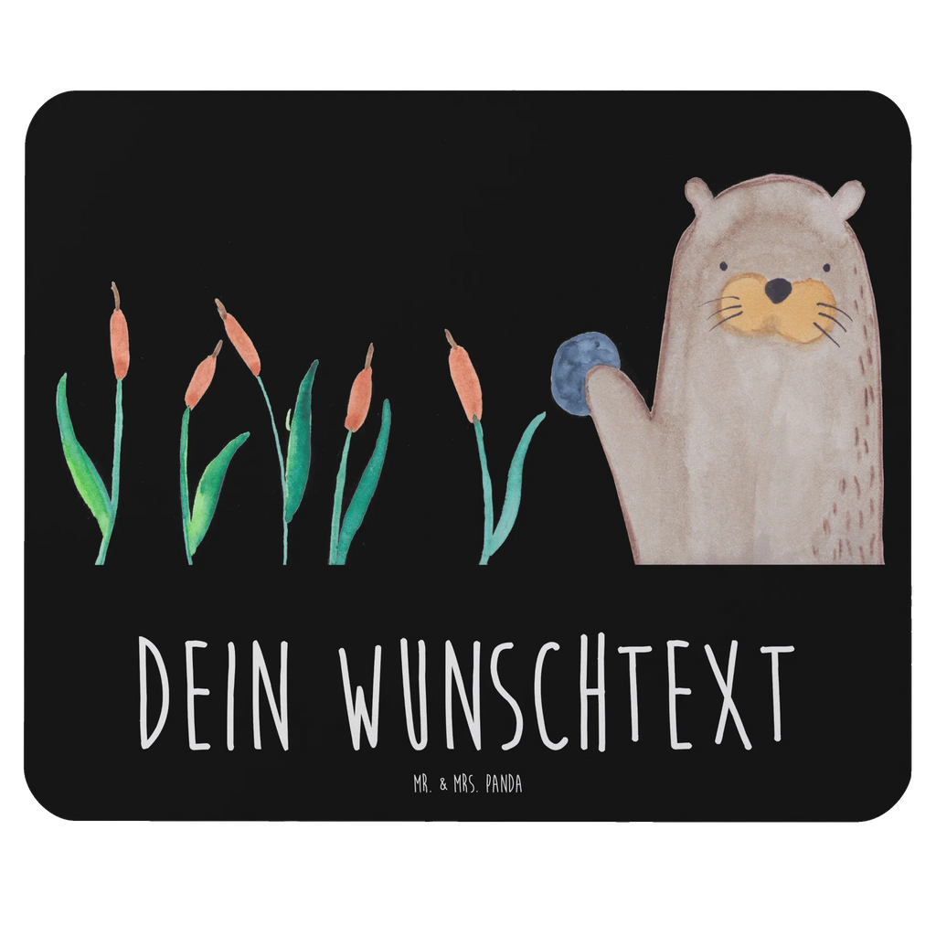 Personalised mouse mat otter Stone otter, marten, sea otter, European otter, water mammal, aquatic animal, baby otter, predator, water, otter gifts, animal lover, gift ideas for animal lovers, animal, mammal, water animal, gifts for people in love, Otter Sea Otter Lake Otter