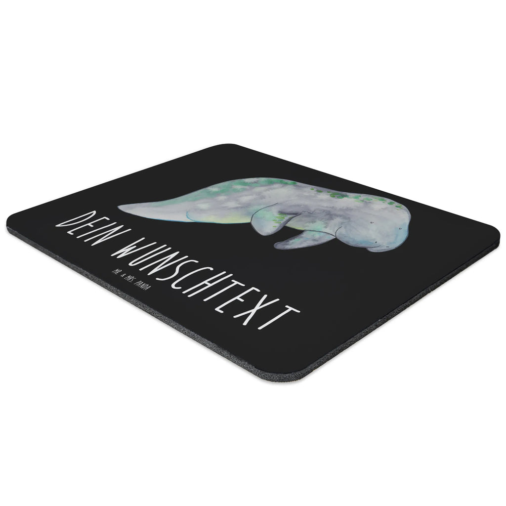 Personalised mouse mat manatee Relax Seafood, aquatic animals, ocean, sea, fish, shells, corals, reef, whale, narwhal, sea urchin, lobster, platypus, turtle, manatee, crocodile, orca, shrimp, gifts for seafood lovers, water world, underwater animals, underwater world, vacation, deep sea, seafood fans, gift ideas, seafood decoration, seafood posters, food, manatees, losing weight, sugar, diet, sweets, diet mania