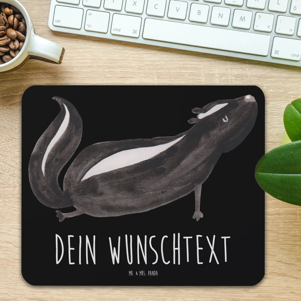 Personalised mouse mat skunk yoga Skunk, Namaste, Wild animal, Stinker, Yoga, Love, Predator, Stinky, Live, Laugh