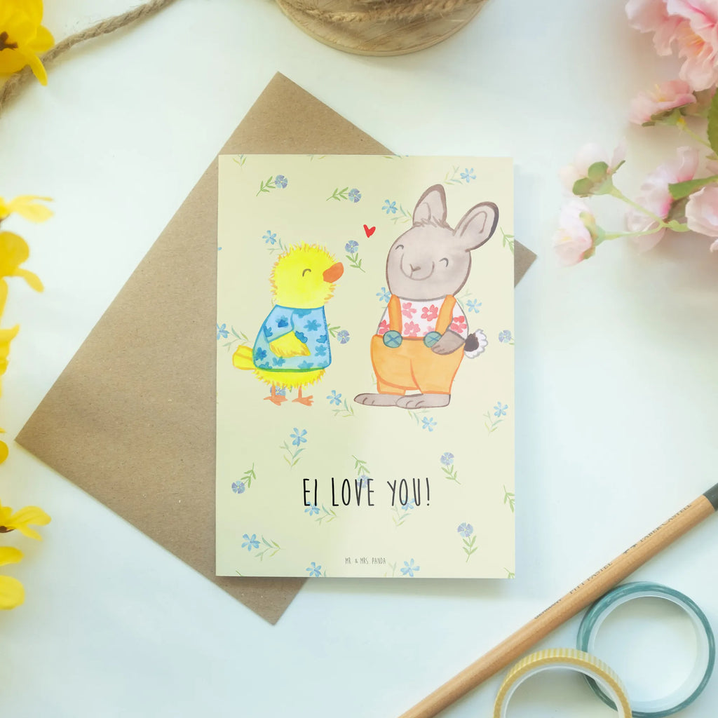 Greetings card Easter Friendship wedding card, invitation card, folding card, greeting card, birthday card, Easter, Easter bunny, Easter eggs, Easter greetings, chick, Easter gifts, token of love, bunny, love, spring, spring fever, friendship, Easter chick