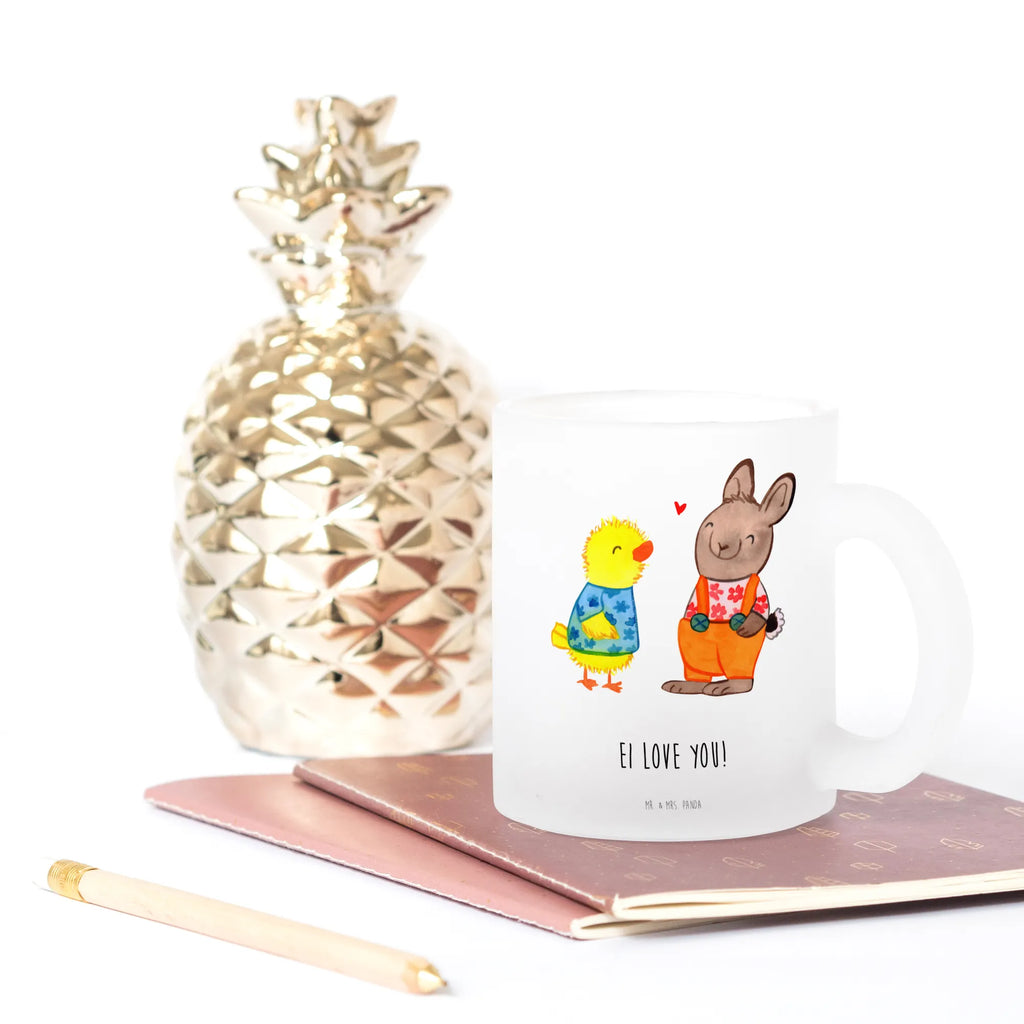 Glass tea cup Easter Friendship tea, glass, tea glass, mug, Tea cup, Easter, Easter bunny, Easter greetings, chick, Easter eggs, friendship, love, Easter chick, bunny, token of love, spring, spring fever, Easter gifts