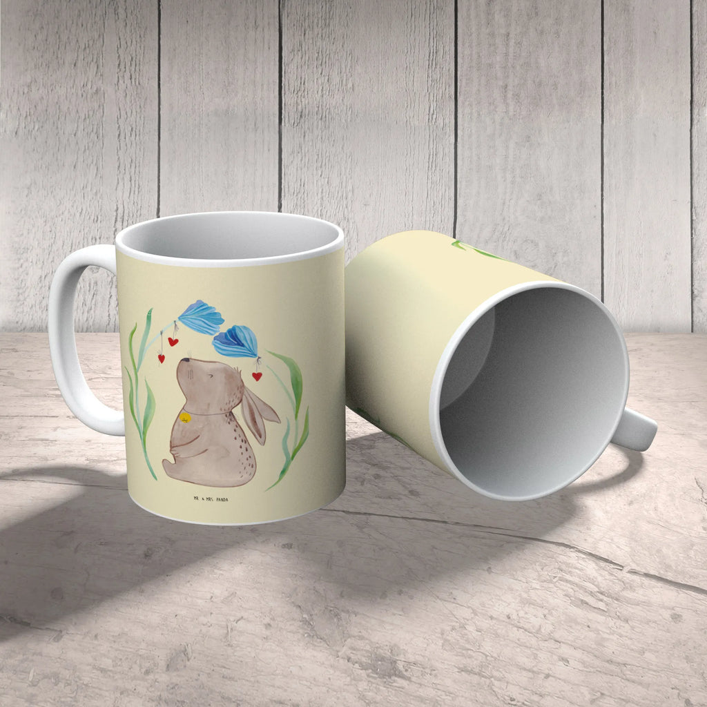 Kubek królik kwiat Porzellantasse, Tasse, Tasse mit Zitaten, Teetasse, Keramiktasse, Geschenktasse, Tasse mit Motiven, Kaffeetasse, Bürotasse, Ostern, Osterhase, Ostergeschenke, Osternest, Osterdeko, Geschenke zu Ostern, Ostern Geschenk, Ostergeschenke Kinder, Ostern Kinder, Schwangerschaft, Hoffnung, Taufgeschenk, Hase, Kaninchen, Taufe, Kindergeburtstag, Geburt, Geburtstag, Träume, Kind, erstes Kind
