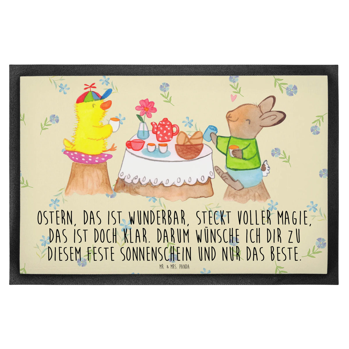 Doormat Easter Breakfast Easter bunny, easter gifts, breakfast, easter greetings, bunny, picnic, chick, spring, easter chick, spring fever, easter bunny, easter breakfast, easter eggs
