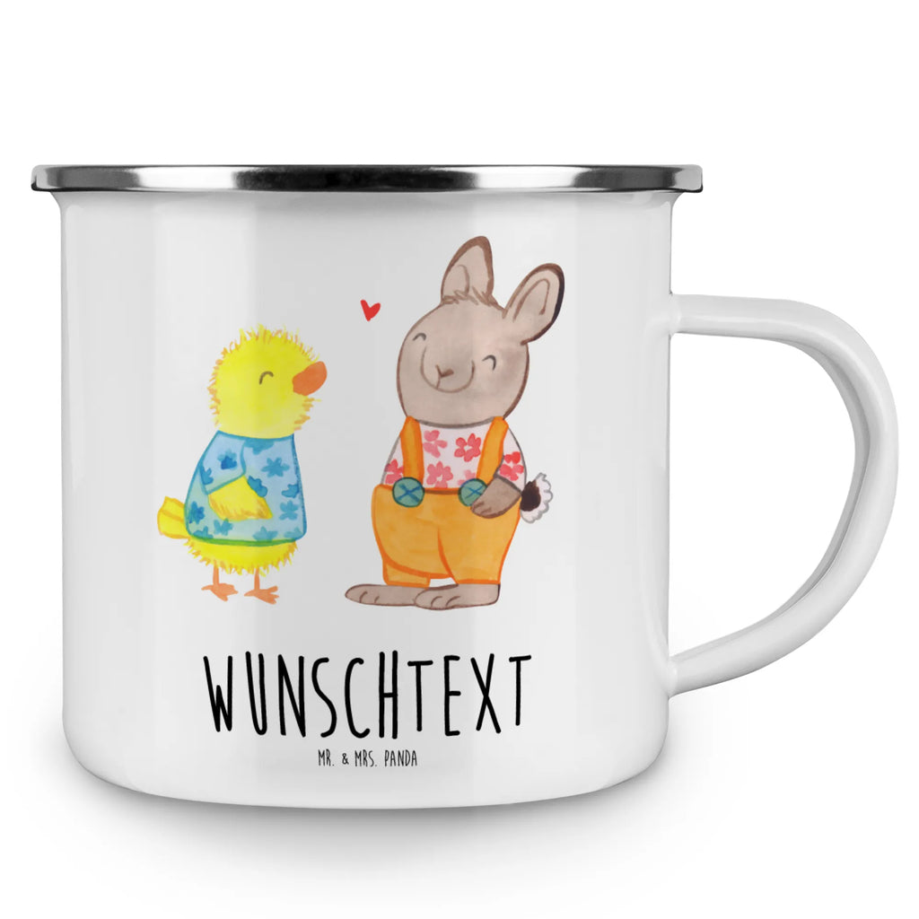 Spersonalizowany kubek emaliowany Wielkanoc przyjaźń Wielkanoc, zajączek wielkanocny, prezenty wielkanocne, gniazdo wielkanocne, dekoracje wielkanocne, prezenty na Wielkanoc, prezent wielkanocny, prezenty wielkanocne dla dzieci, Wielkanoc dla dzieci