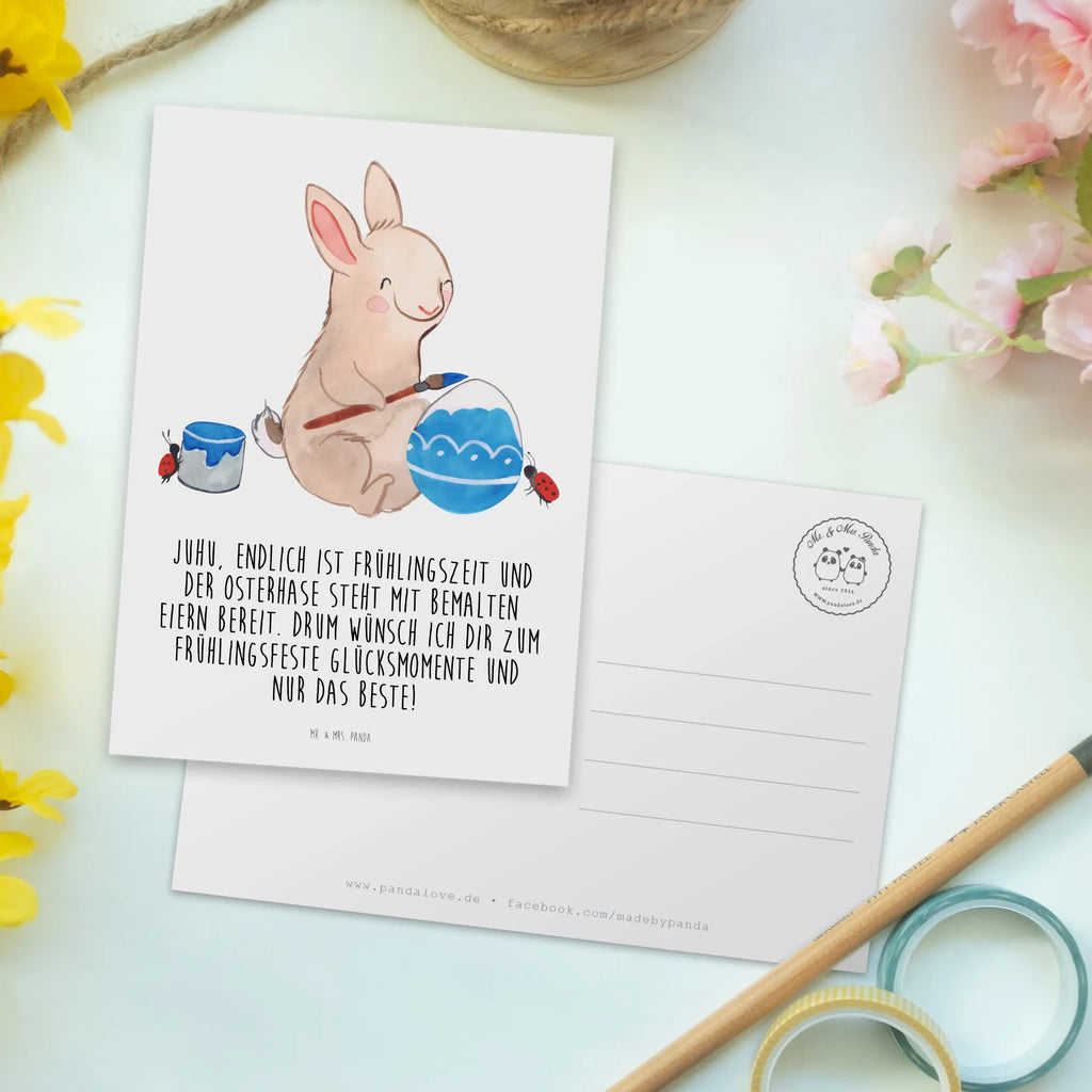 Postcard Hare ladybug Postkarte, Karte, Geschenkkarte, Grußkarte, Einladung, Ansichtskarte, Geburtstagskarte, Einladungskarte, Dankeskarte, Ansichtskarten, Einladung Geburtstag, Einladungskarten Geburtstag, Ostern, Osterhase, Ostergeschenke, Osternest, Osterdeko, Geschenke zu Ostern, Ostern Geschenk, Ostergeschenke Kinder, Ostern Kinder, Ostergrüße, Ostereier, Frühlingsgrüße, Eier bemalen, Picknicken, Frühling, Frühlingsgefühle, Hase