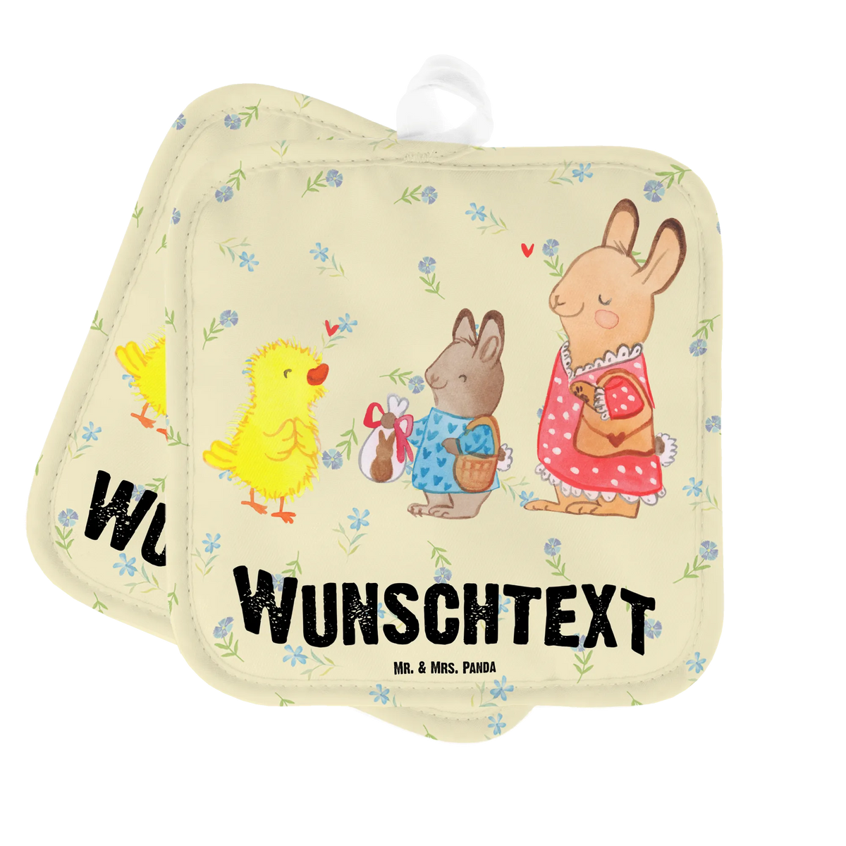 Personalised pot holder Easter Gifts Easter, Easter bunny, rabbit, Easter gifts, Easter eggs, chocolate bunny, chick, spring, spring fever, Easter greetings