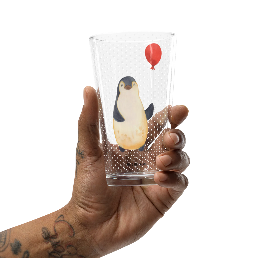 Premium drinking glass Penguin balloon lead-free crystal glass, water glass, luxury drinking glass, premium glassware, stemware, tumbler, beer glass, cocktail glass, barware, glass, dishwasher safe glass, drinking glass, highball glass, pint glass, Penguin, North Pole, Winter, Penguins, best friend, motivation, love of life, new life, love, gift idea, daydreams, new start, penguins, happiness, gift girlfriend, balloon