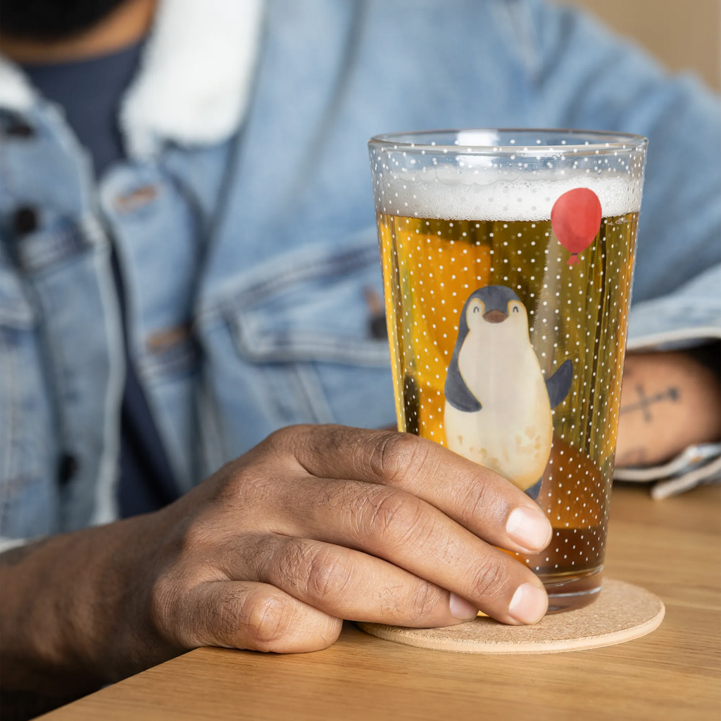 Premium drinking glass Penguin balloon lead-free crystal glass, water glass, luxury drinking glass, premium glassware, stemware, tumbler, beer glass, cocktail glass, barware, glass, dishwasher safe glass, drinking glass, highball glass, pint glass, Penguin, North Pole, Winter, Penguins, best friend, motivation, love of life, new life, love, gift idea, daydreams, new start, penguins, happiness, gift girlfriend, balloon