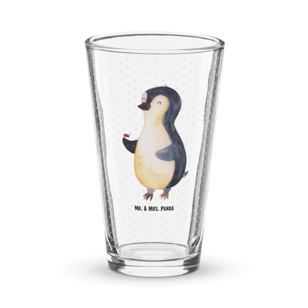 Premium drinking glass Penguin ladybug luxury drinking glass, premium glassware, highball glass, dishwasher safe glass, drinking glass, cocktail glass, beer glass, glass, pint glass, stemware, lead-free crystal glass, tumbler, barware, water glass, Penguin, North Pole, Winter, Penguins, penguins, joy, joy of life, wonder, love, happiness, ladybird