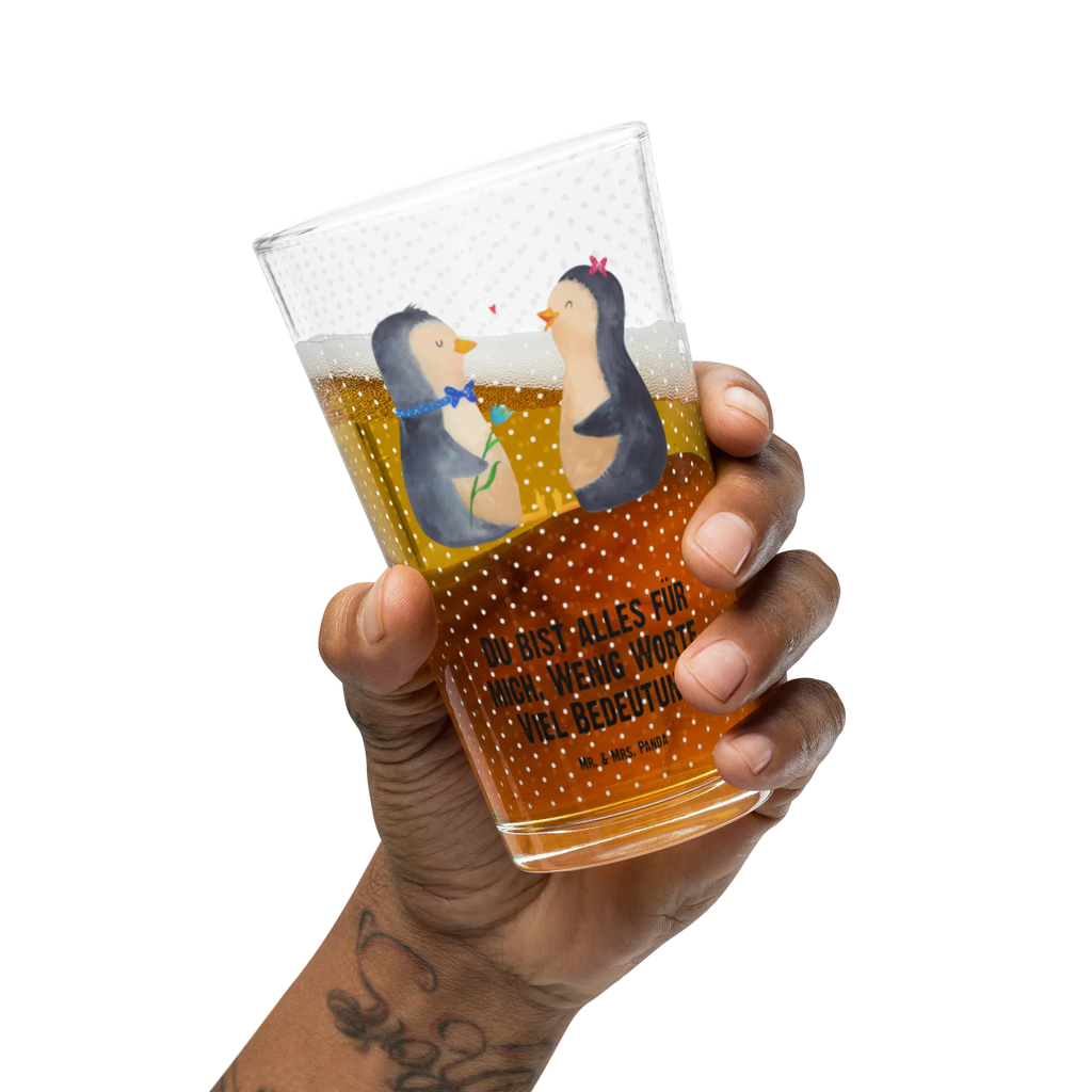 Premium drinking glass Penguin pair pint glass, stemware, premium glassware, lead-free crystal glass, dishwasher safe glass, glass, beer glass, barware, tumbler, water glass, luxury drinking glass, cocktail glass, drinking glass, highball glass, Penguin, North Pole, Winter, Penguins, wedding, dream couple, great love, love, penguins, lovers, anniversary, engagement, wedding gift, wedding day, proof of love, penguin, love gift