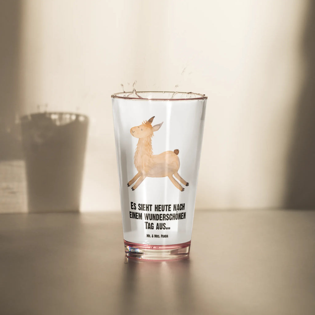 Premium drinking glass lama Jump tumbler, premium glassware, drinking glass, barware, water glass, highball glass, cocktail glass, beer glass, lead-free crystal glass, dishwasher safe glass, luxury drinking glass, stemware, pint glass, glass, Llama, llama, alpaca, trendy animal, heartache, good morning, Lama, start, luck, girlfriend, happy, happy day, graduation, new start, exam, favourite day, llamas