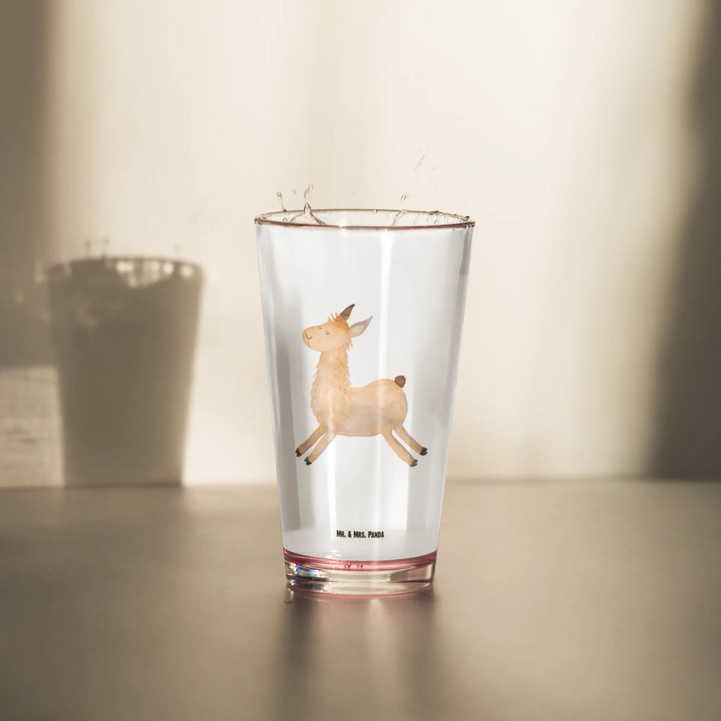 Premium drinking glass lama Jump tumbler, premium glassware, drinking glass, barware, water glass, highball glass, cocktail glass, beer glass, lead-free crystal glass, dishwasher safe glass, luxury drinking glass, stemware, pint glass, glass, Llama, llama, alpaca, trendy animal, heartache, good morning, Lama, start, luck, girlfriend, happy, happy day, graduation, new start, exam, favourite day, llamas