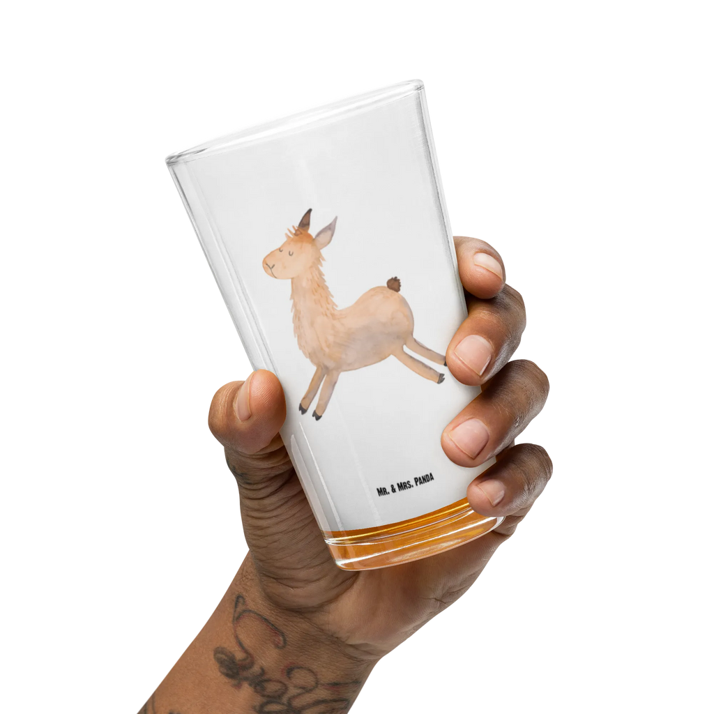 Premium drinking glass lama Jump tumbler, premium glassware, drinking glass, barware, water glass, highball glass, cocktail glass, beer glass, lead-free crystal glass, dishwasher safe glass, luxury drinking glass, stemware, pint glass, glass, Llama, llama, alpaca, trendy animal, heartache, good morning, Lama, start, luck, girlfriend, happy, happy day, graduation, new start, exam, favourite day, llamas