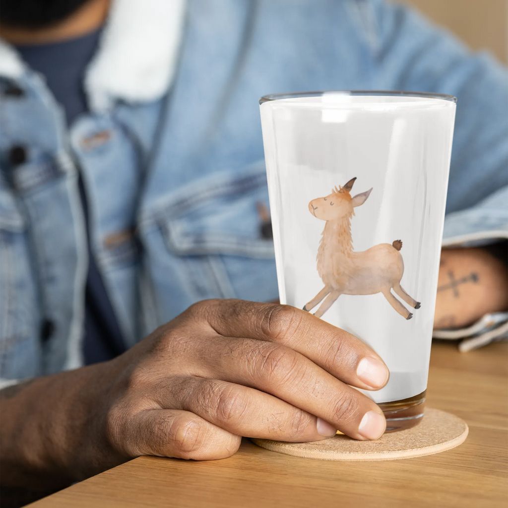 Premium drinking glass lama Jump tumbler, premium glassware, drinking glass, barware, water glass, highball glass, cocktail glass, beer glass, lead-free crystal glass, dishwasher safe glass, luxury drinking glass, stemware, pint glass, glass, Llama, llama, alpaca, trendy animal, heartache, good morning, Lama, start, luck, girlfriend, happy, happy day, graduation, new start, exam, favourite day, llamas