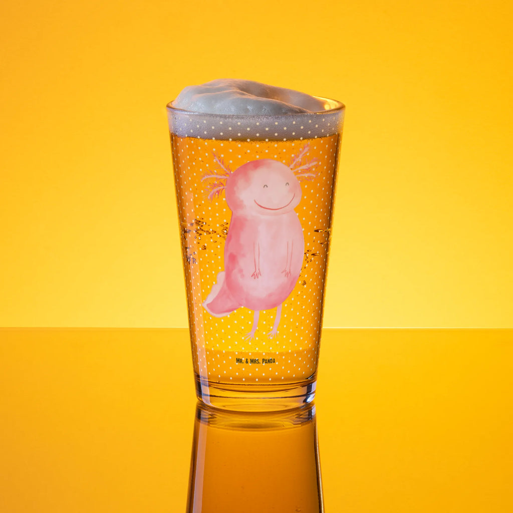 Premium drinking glass axolotl Happy highball glass, tumbler, barware, lead-free crystal glass, water glass, beer glass, pint glass, luxury drinking glass, drinking glass, dishwasher safe glass, premium glassware, stemware, cocktail glass, glass, Axolotl, Axelotl, marine animals, Mexican walking fish, salamander, axolot, motivation, good mood, amphibian, tail, axolotl