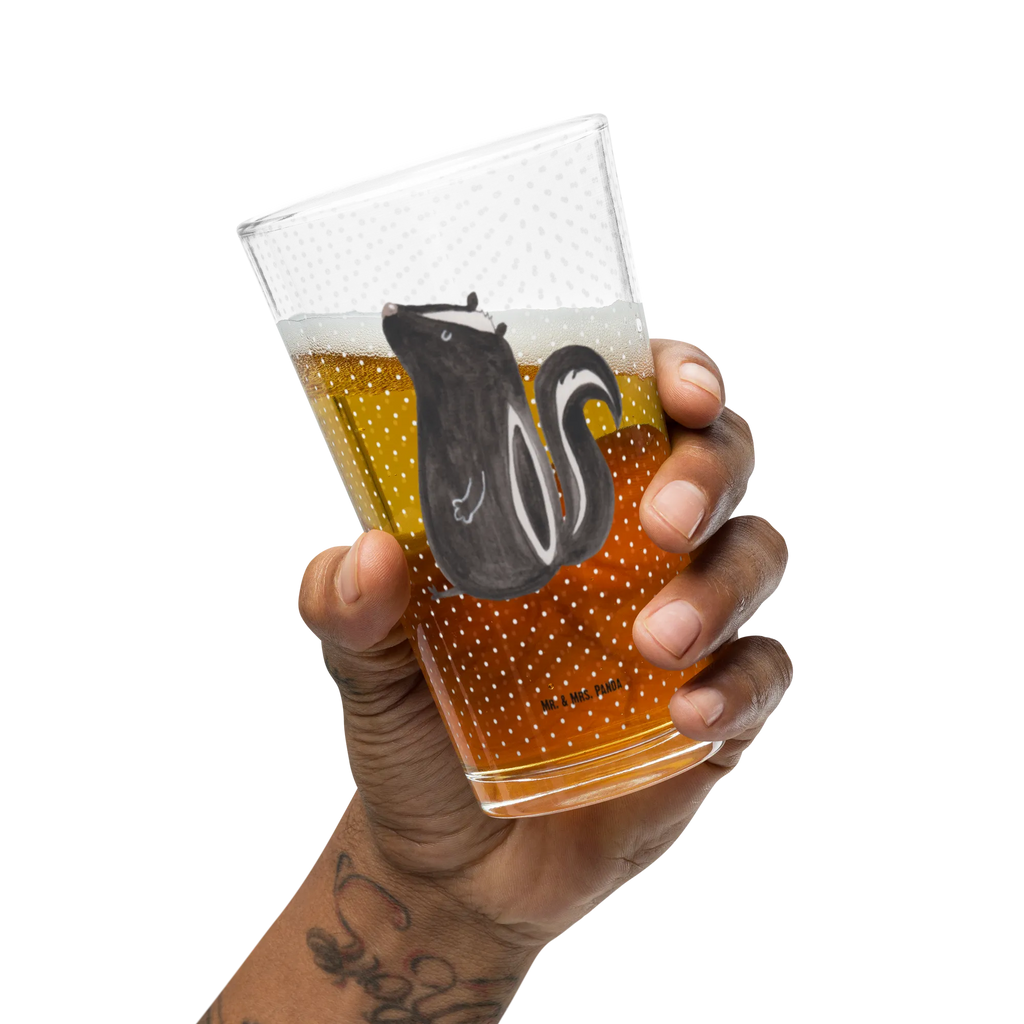 Szklanka do picia premium skunks siedzenie Stinktier, Skunk