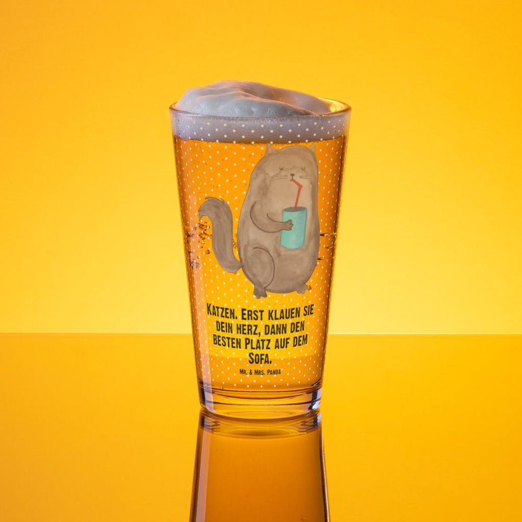 Szklanka do picia premium kot puszka Kot, motyw kotów, miłośnik kotów, dekoracje z kotami, przyjaciel kotów, entuzjasta kotów, produkty dla kotów, artykuły dla kotów, akcesoria dla kotów, pamiątki z kotami, produkty dla miłośników kotów, motywy kotów