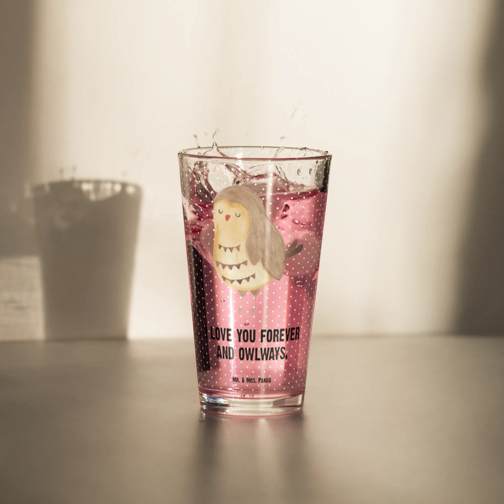 Szklanka do picia premium sowa zadowolona Sowa