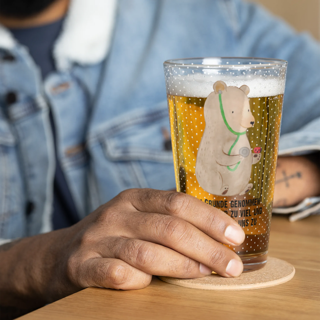 Szklanka do picia premium niedźwiedź lekarz Niedźwiedź, Miś, Pluszowy miś