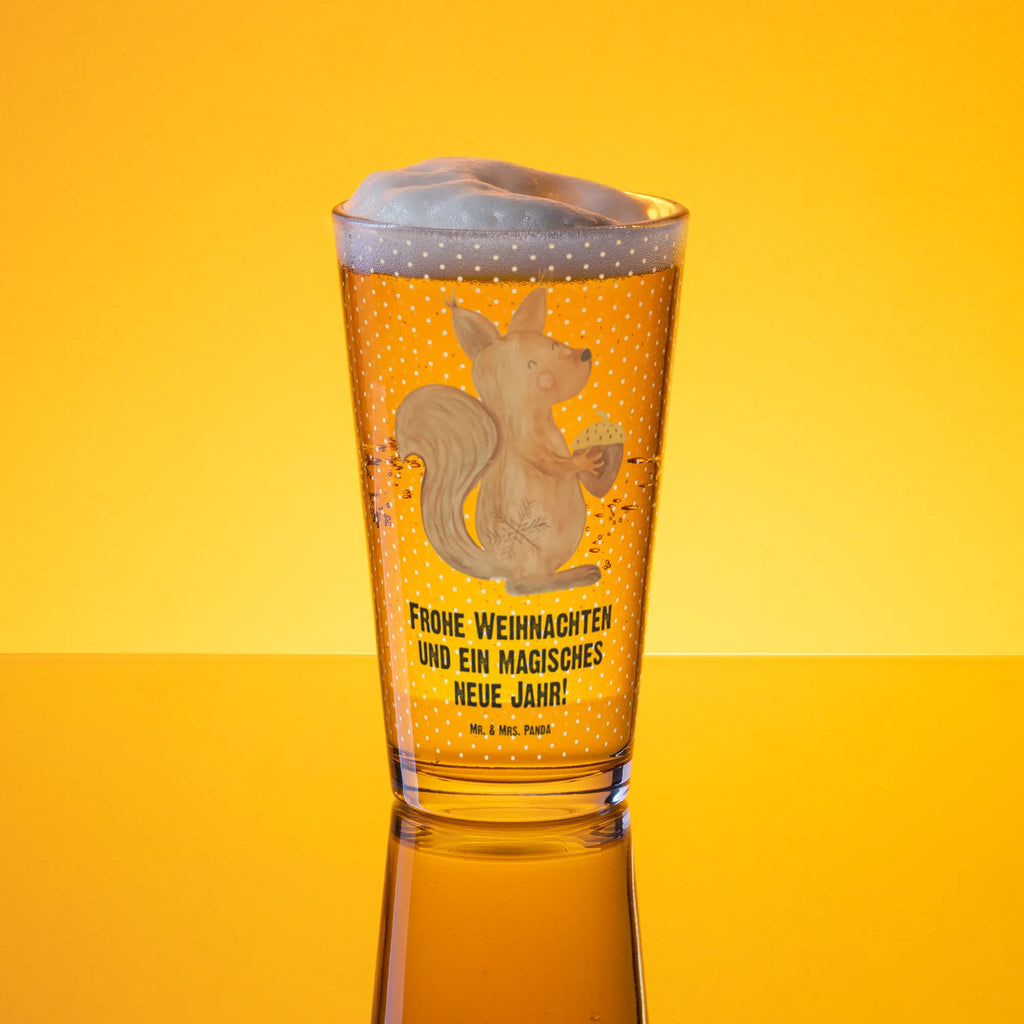 Szklanka do picia premium wiewiórka Boże Narodzenie Zima, Boże Narodzenie, dekoracje świąteczne, Mikołaj, Adwent, Wigilia, zimowy motyw