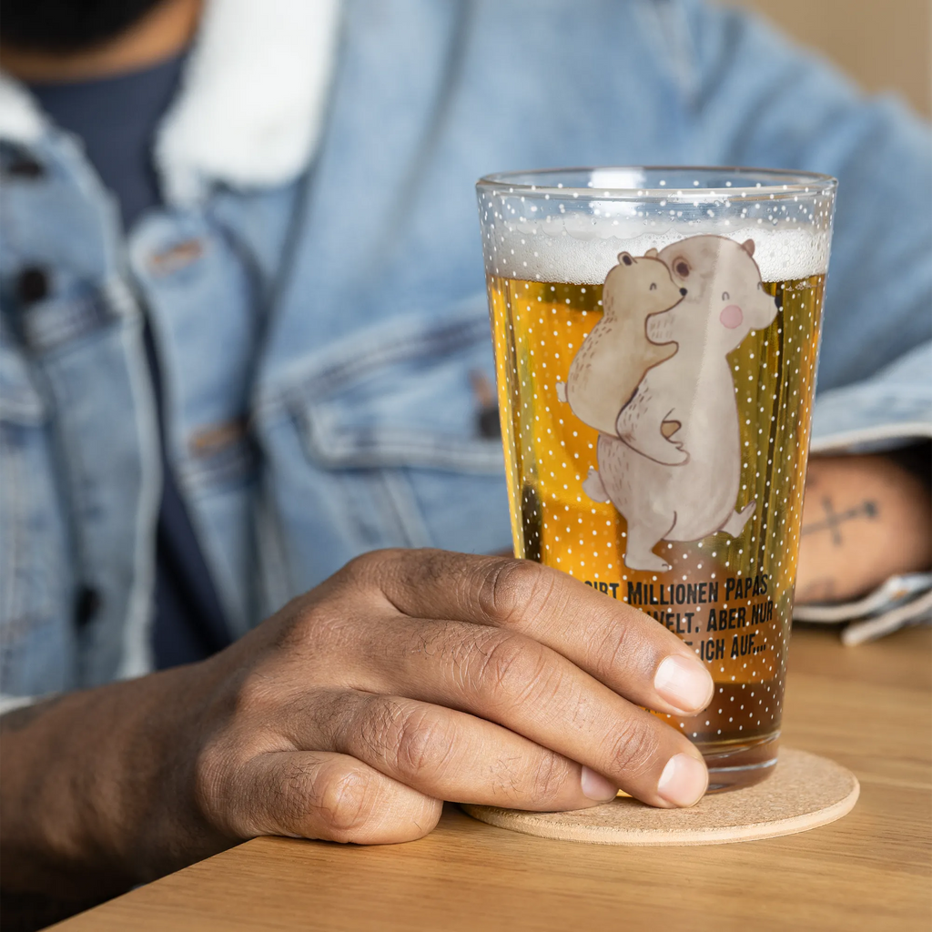 Premium drinking glass Papa Bear highball glass, dishwasher safe glass, lead-free crystal glass, drinking glass, premium glassware, luxury drinking glass, stemware, pint glass, tumbler, glass, beer glass, cocktail glass, water glass, barware, Family, Father's Day, Mother's Day, brother, sister, Mom, Dad, birthday, daddy, present, father's day, dad, uncle