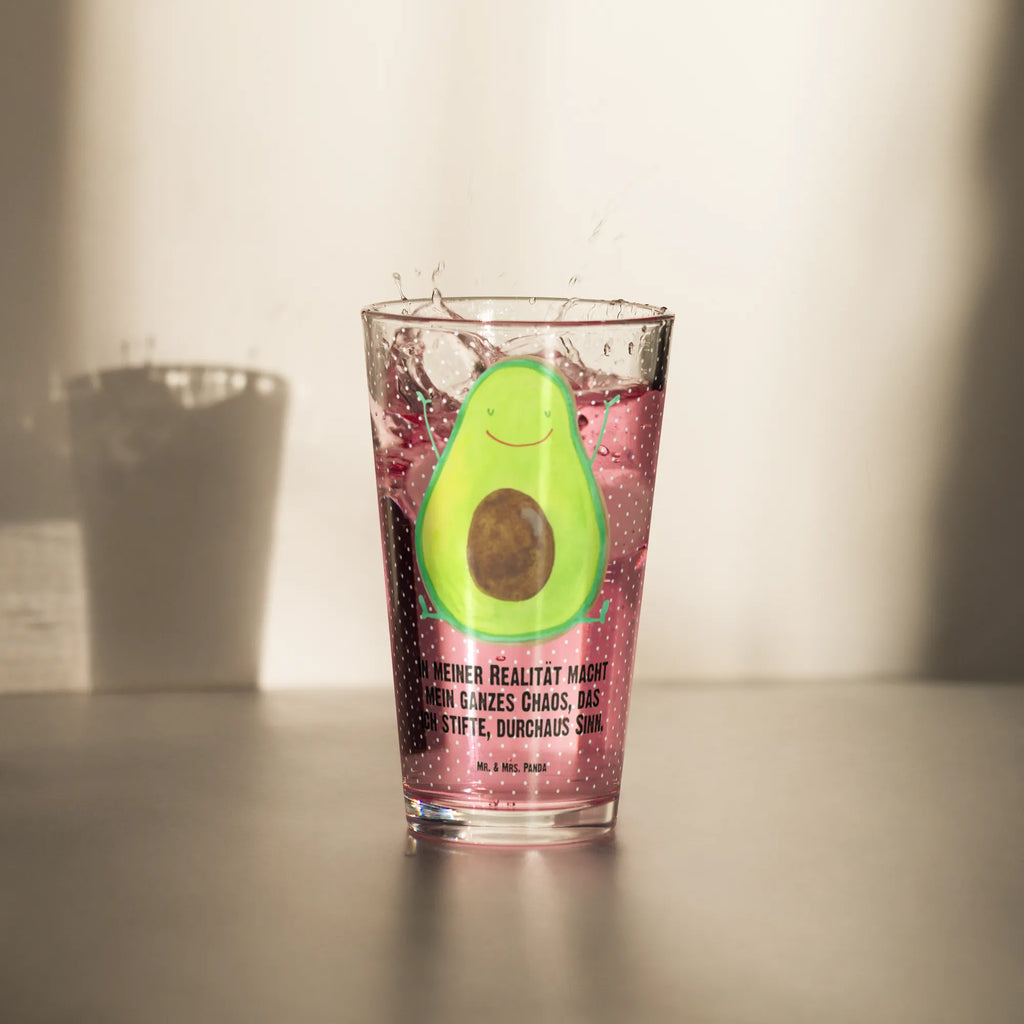 Szklanka do picia premium Awokado Szczęśliwy Awokado, Warzywa, Wegan, Zdrowy