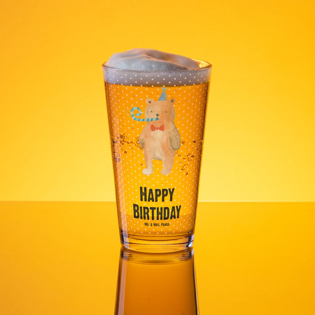 Szklanka do picia premium Niedźwiedź urodziny Niedźwiedź, Miś, Pluszowy miś