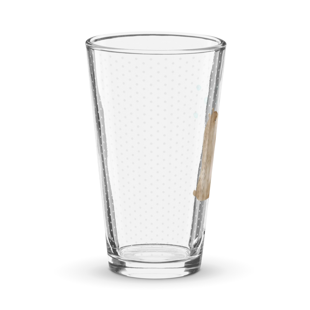 Premium drinking glass bear soap bubbles beer glass, drinking glass, pint glass, tumbler, premium glassware, lead-free crystal glass, water glass, highball glass, glass, stemware, luxury drinking glass, barware, dishwasher safe glass, cocktail glass, bear, teddy, teddy bear, cuddly toy, Soap Bubbles Bear Funny Being Happy Sad Happy