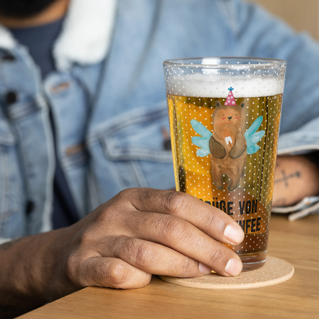 Szklanka do picia premium niedźwiedź Wróżka zębów Niedźwiedź, Miś, Pluszowy miś