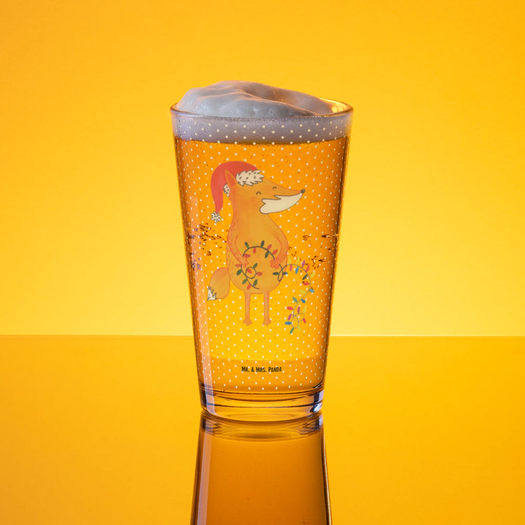 Szklanka do picia premium lis Boże Narodzenie Zima, Boże Narodzenie, dekoracje świąteczne, Mikołaj, Adwent, Wigilia, zimowy motyw