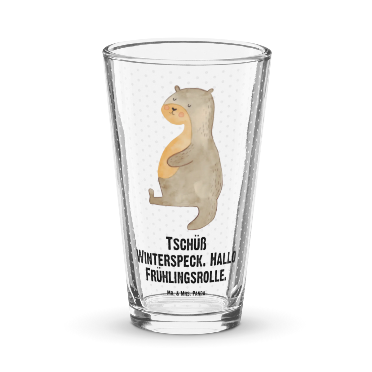 Premium drinking glass otter Belly animal lover, marten, sea otter, European otter, water mammal, aquatic animal, baby otter, predator, water, otter gifts, gift ideas for animal lovers, animal, mammal, water animal, gifts for people in love, Otter Sea Otter Lake Otter