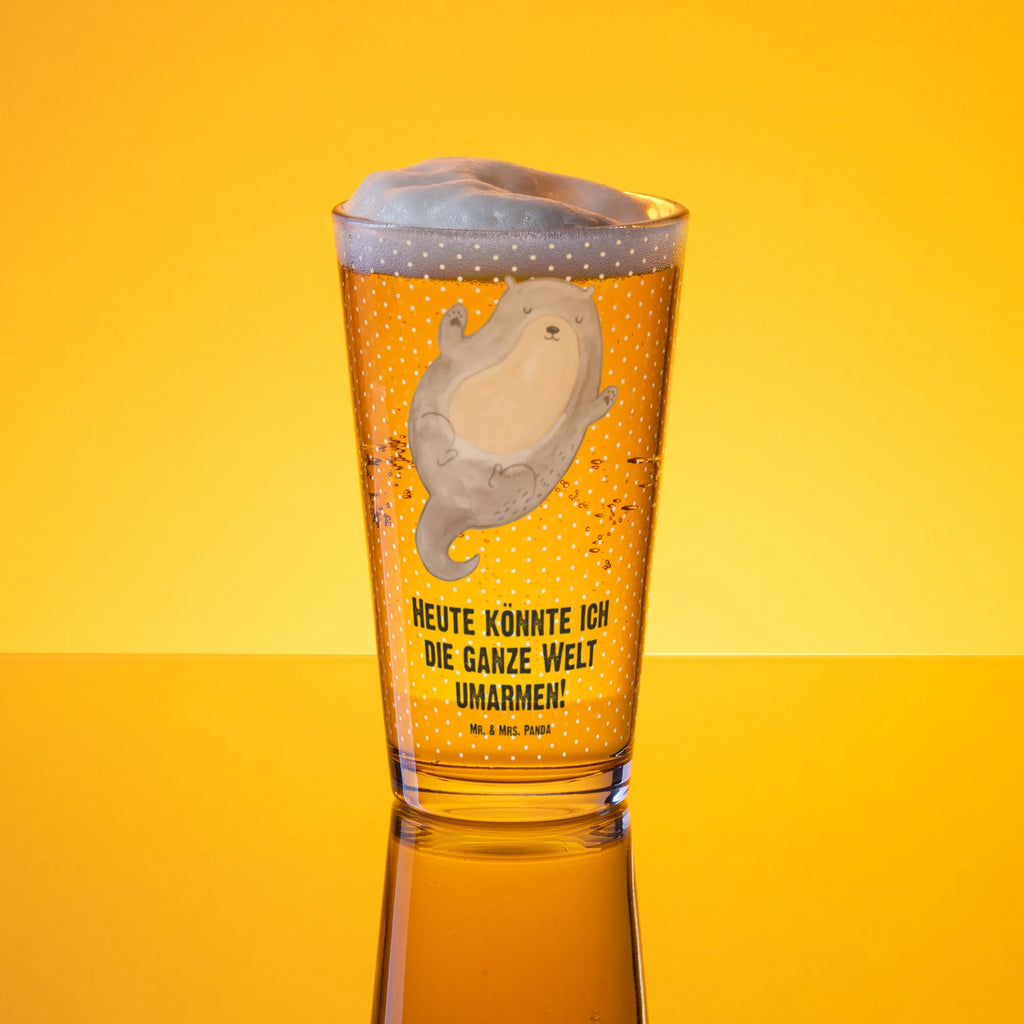 Szklanka do picia premium wydra Przytulić Kuna, wydra, morska wydra