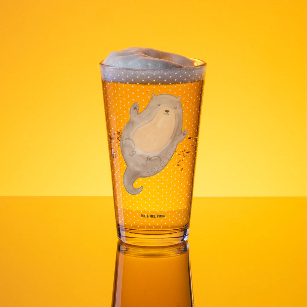 Szklanka do picia premium wydra Przytulić Kuna, wydra, morska wydra