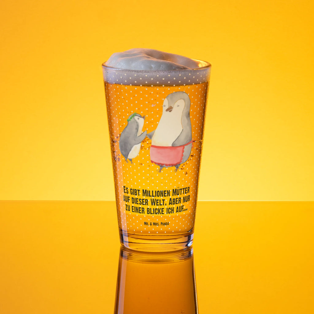 Premium drinking glass Penguin with child luxury drinking glass, glass, cocktail glass, dishwasher safe glass, drinking glass, barware, stemware, tumbler, beer glass, pint glass, premium glassware, highball glass, lead-free crystal glass, water glass, Family, Father's Day, Mother's Day, brother, sister, Mom, Dad, Gift, Mummy, Birthday, Mother, Mommy