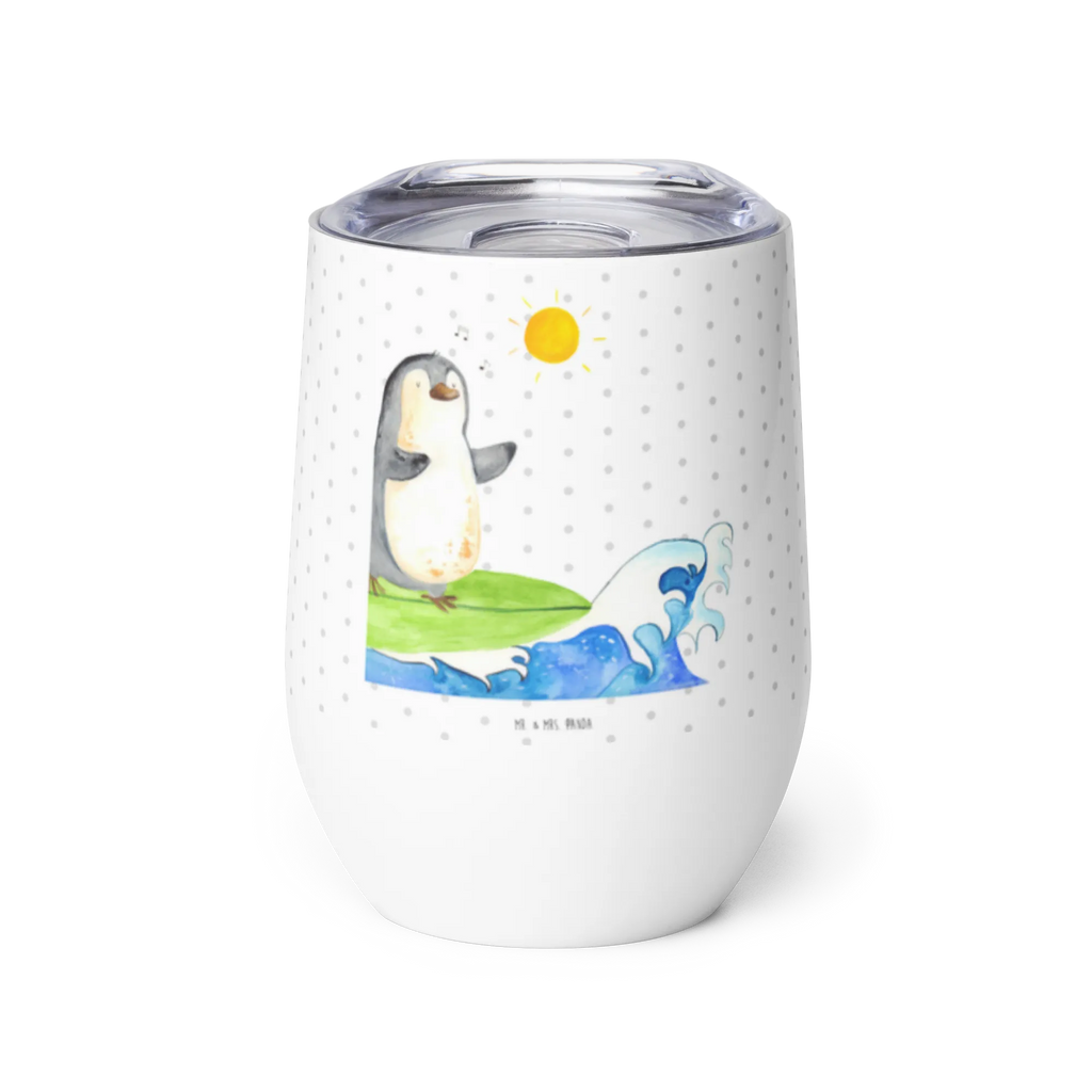 Kieliszek do wina Pingwin surfista Pinguin