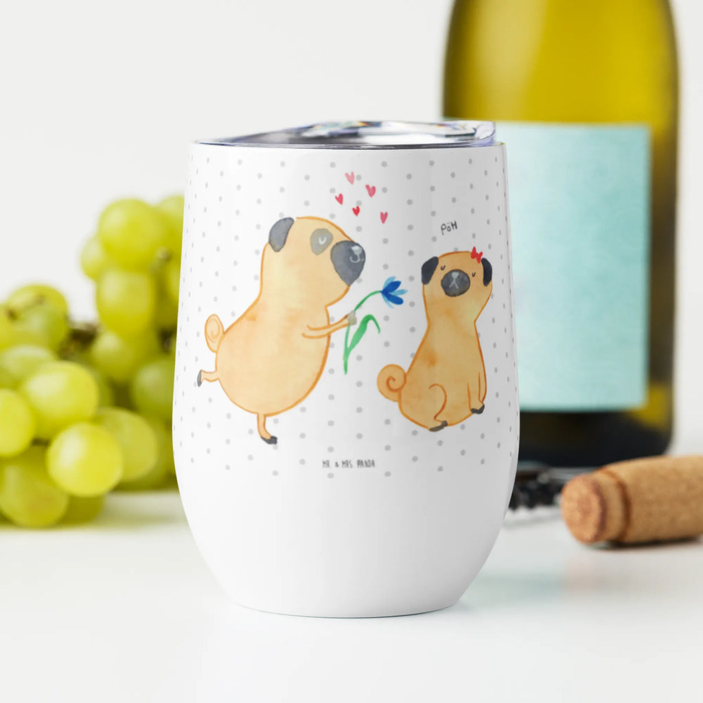 Wine cup pug In love wine goblet, mulled wine cup, drinking cup, wine tumbler, insulated tumbler, premium wine tumbler, hot drinks, wine glasses, stemless wine glasses, portable wine cup, wine travel tumbler, dog, mutt, hound, woof, dog mama, dog breed, love dogs, love for dogs, dog decorative items, bag with dog print, funny gifts for dog owners, what do you give a dog lover, Christmas gifts for dogs, gifts for dogs, dog sayings, Pug, love, in love, boob, dog love, gift friend, partner, love saying. Engaged