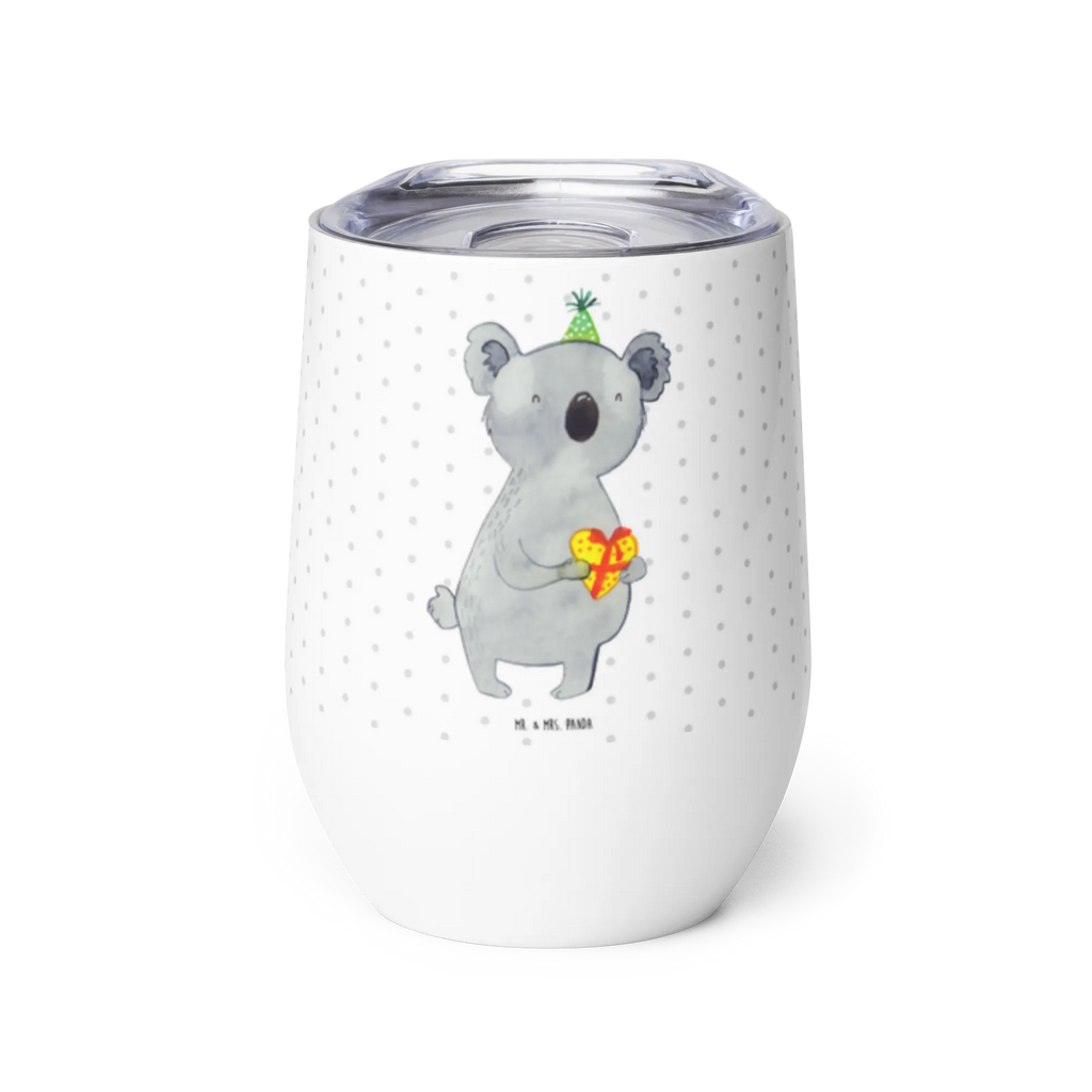 Wine cup Koala bear Gift mulled wine cup, premium wine tumbler, wine travel tumbler, wine tumbler, stemless wine glasses, portable wine cup, wine glasses, drinking cup, insulated tumbler, hot drinks, wine goblet, Koala, Party, Birthday, Present