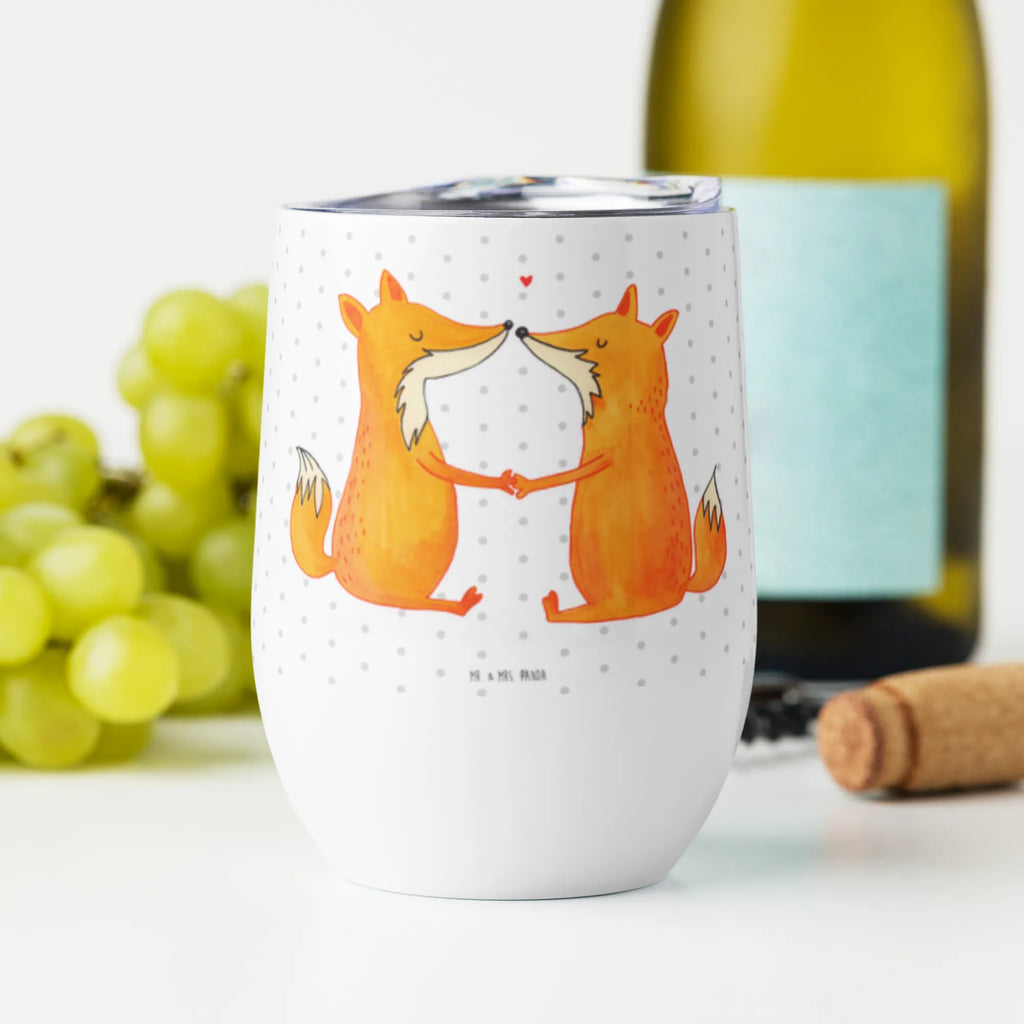 Wine cup foxes Love wine travel tumbler, portable wine cup, wine glasses, mulled wine cup, insulated tumbler, wine goblet, stemless wine glasses, hot drinks, wine tumbler, drinking cup, premium wine tumbler, fox, foxes, forest wildlife, clever as a fox, animal lover, love, boyfriend, fiancée, husband, partner, couple, proof of love, marriage, wife, lovers, girlfriend