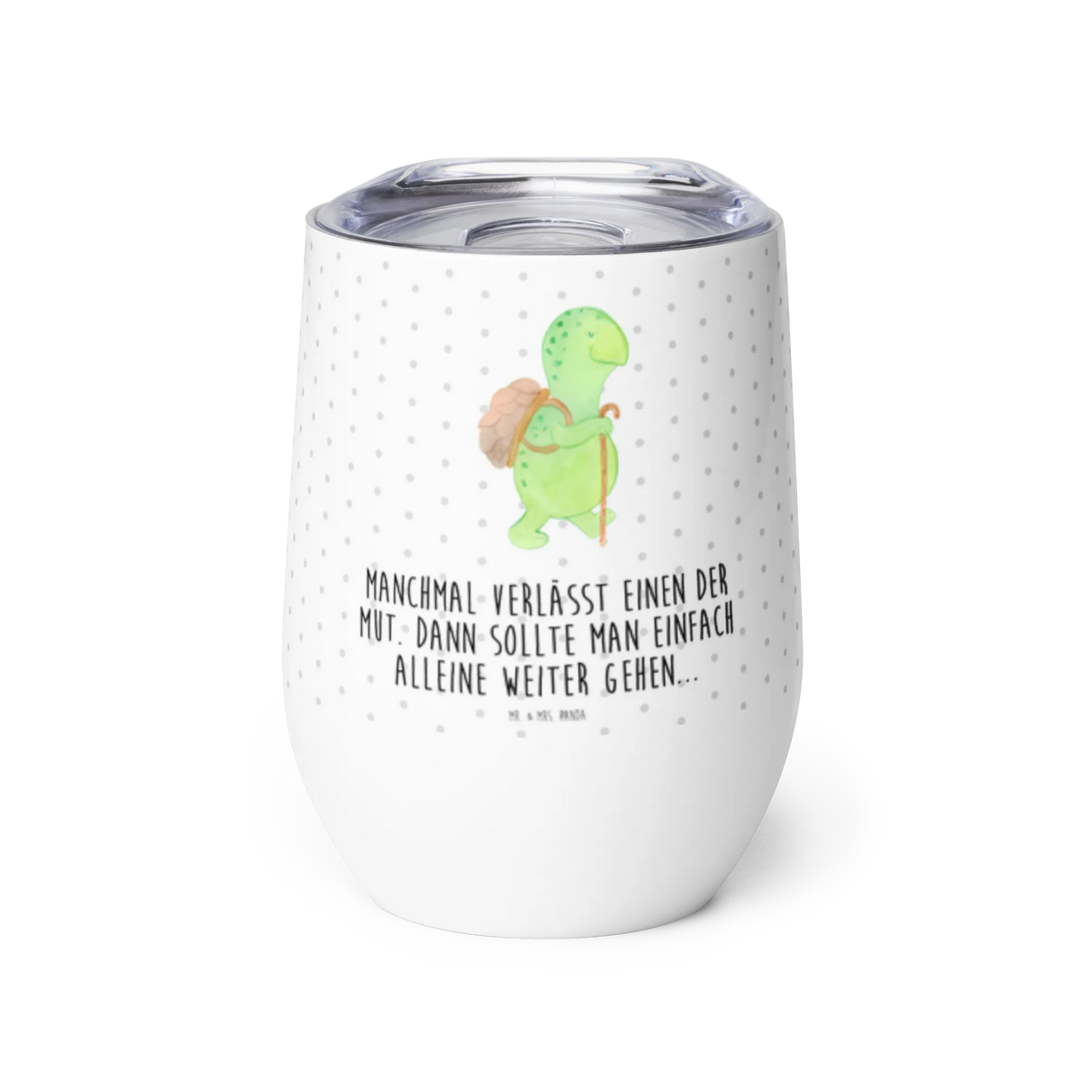 Kieliszek do wina żółw Wędrowiec kaffee tasse, edelstahl isolierbecher, reise kaffeebecher, motivbecher, Weintumbler, Thermobecher, Edelstahl Weinbecher, Isolierbecher, Reisebecher, Edelstahlbecher, glühweinbecher, glühwein tasse, heißgetränkebecher, isoliertasse, Weinbecher, edelstahl thermobecher, Outdoor Becher, Thermo Becher, Wein Thermobecher, thermosbecher, Schildkröte, Schildkröten, Neuanfang, Motivationsspruch, Motivation, Motivationssprüche