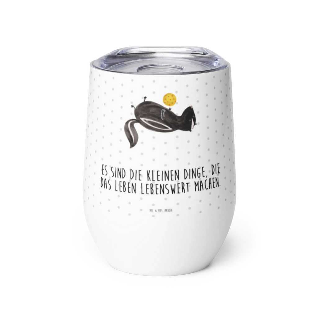 Kieliszek do wina skunks piłka Stinktier, Skunk