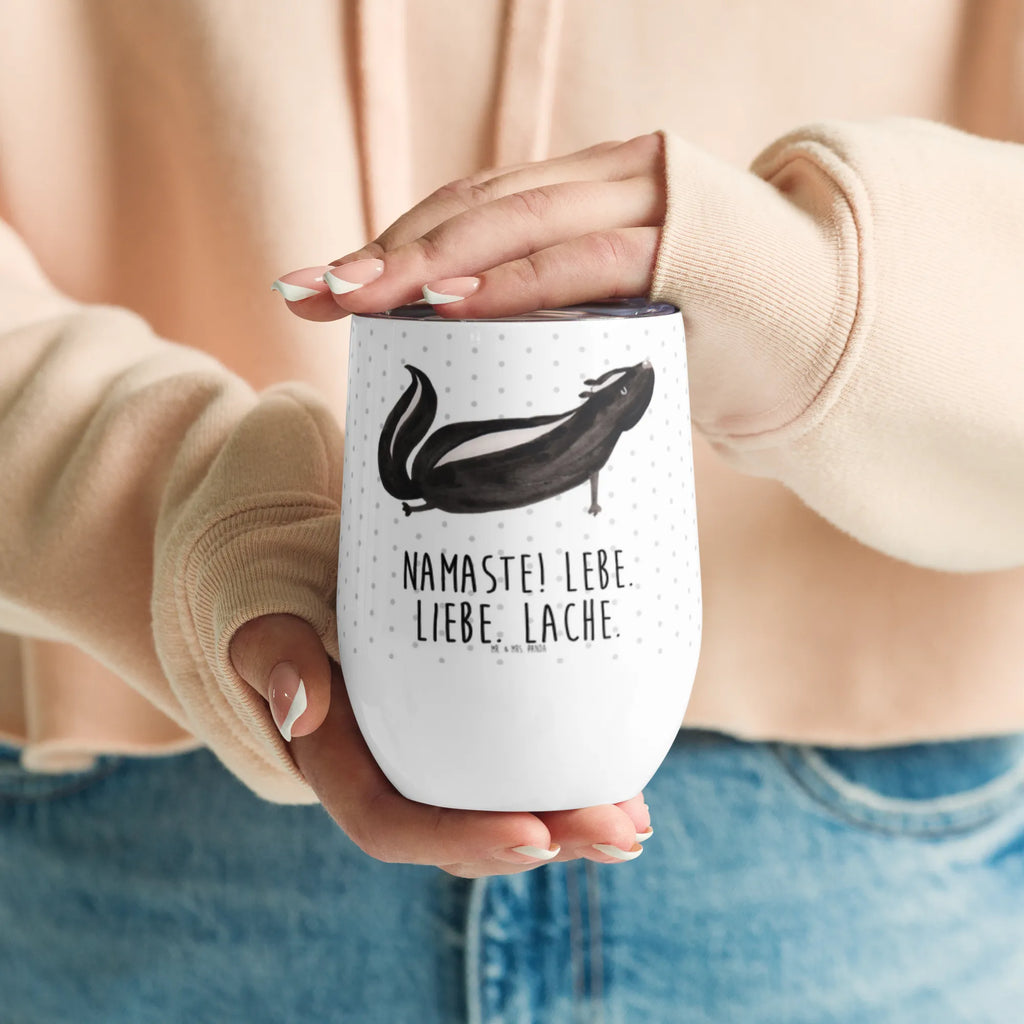 Kieliszek do wina skunks Joga Weinkelch, Kelch Für Wein, Weinbecher, Weinglas Für Picknick, Öko Weinglas, Becher Für Wein, Weinkelch Klein, Umweltfreundliches Weinglas, Spülmaschinenfestes Weinglas, Reise-Weinbecher, Weinbecher Mit Deckel, Schwenkglas Wein, Weinbecher Outdoor, Becher Aus Edelstahl Für Wein, Modernes Weinglas, Weinglas Elegant, Acryl-Weinglas, Universalglas, Weinglas Rustikal, Weinbecher Ohne Stiel, Rotweinglas, Weinprobierglas, Kelchglas, Weinkelch Mit Stiel, Weinglas Für Party, Kristallglas Weinglas, Weinglas Aus Kristall, Weinbecher Mit Strohhalm, Bambus-Weinbecher, Weinkelch Groß, Klassisches Weinglas, Weißweinglas, Mundgeblasenes Weinglas, Weinverkostungsglas, Kunststoff-Weinglas, Weinglas Für Garten, Weinglas Set, Stapelbares Weinglas, Weinglas Aus Glas, Weinglas Für Camping, Trinkbecher Wein, Thermo-Weinbecher, Weinglas Für Zuhause, Stinktier, Skunk, Lache, Liebe, Raubtier, Wildtier, Namaste, Stinker, Stinki, Yoga, Lebe