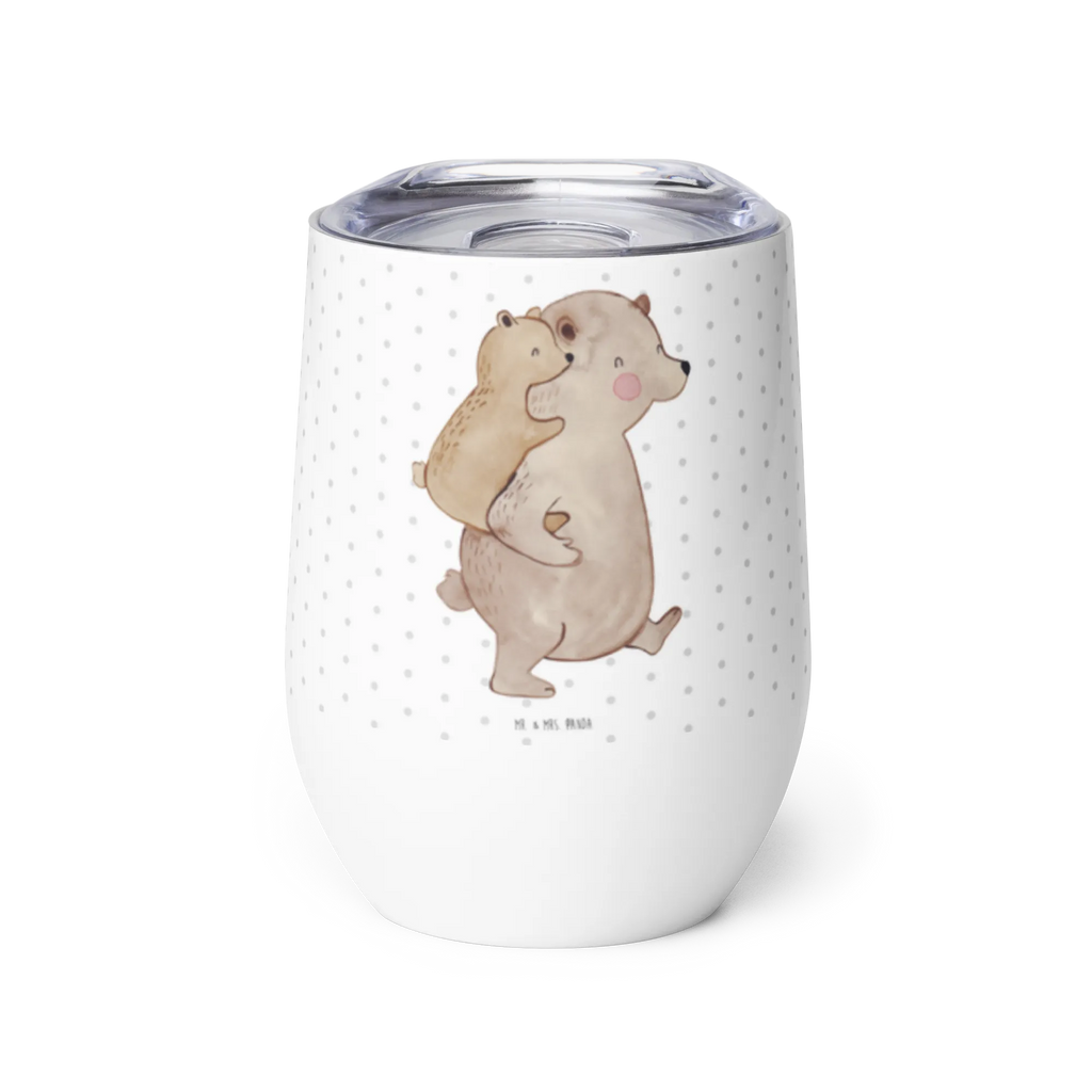 Wine cup Papa Bear insulated tumbler, stemless wine glasses, portable wine cup, wine tumbler, premium wine tumbler, mulled wine cup, hot drinks, wine glasses, wine travel tumbler, wine goblet, drinking cup, Family, Father's Day, Mother's Day, brother, sister, Mom, Dad, father's day, daddy, present, uncle, birthday, dad