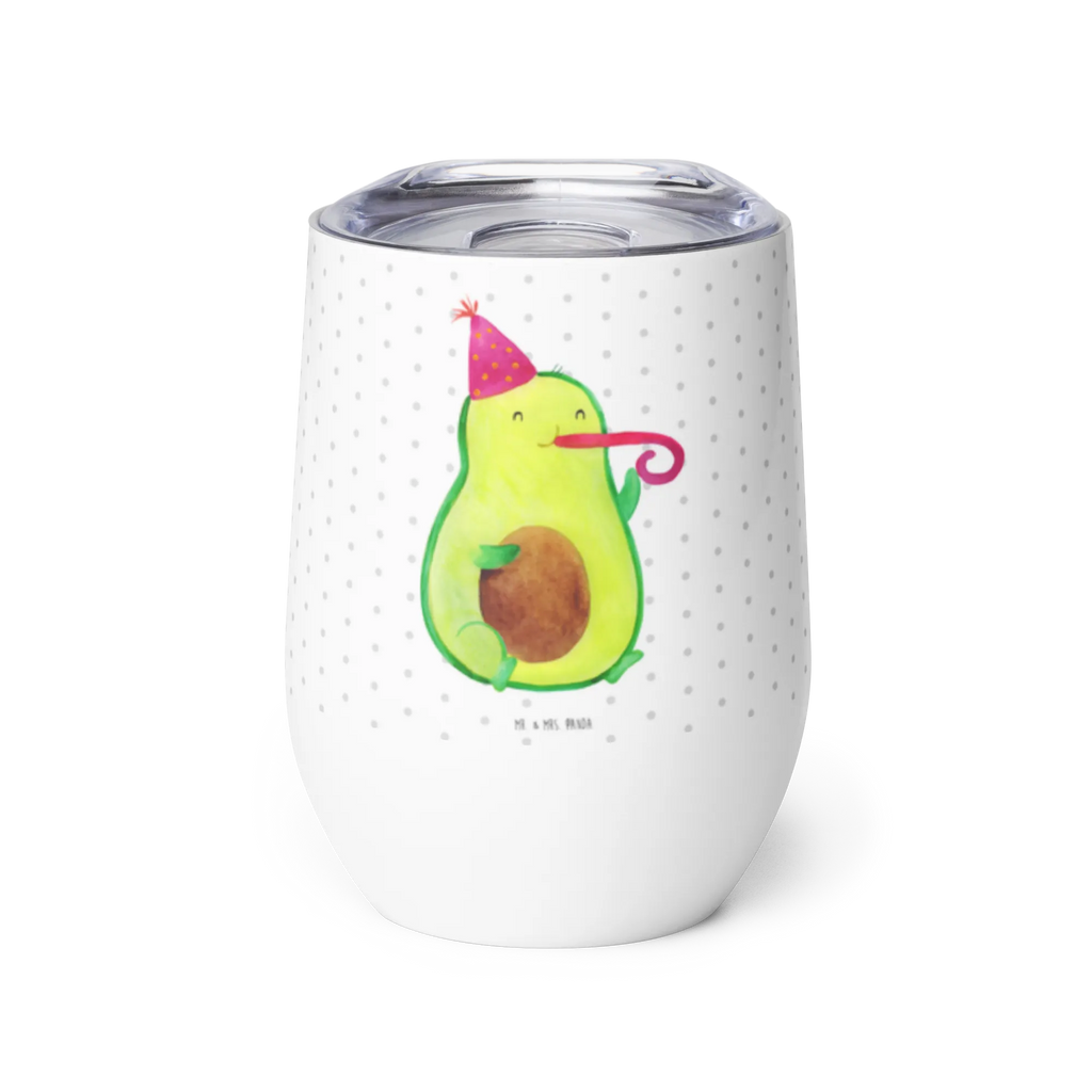 Kieliszek do wina Awokado Czas na imprezę Awokado, Warzywa, Wegan, Zdrowy