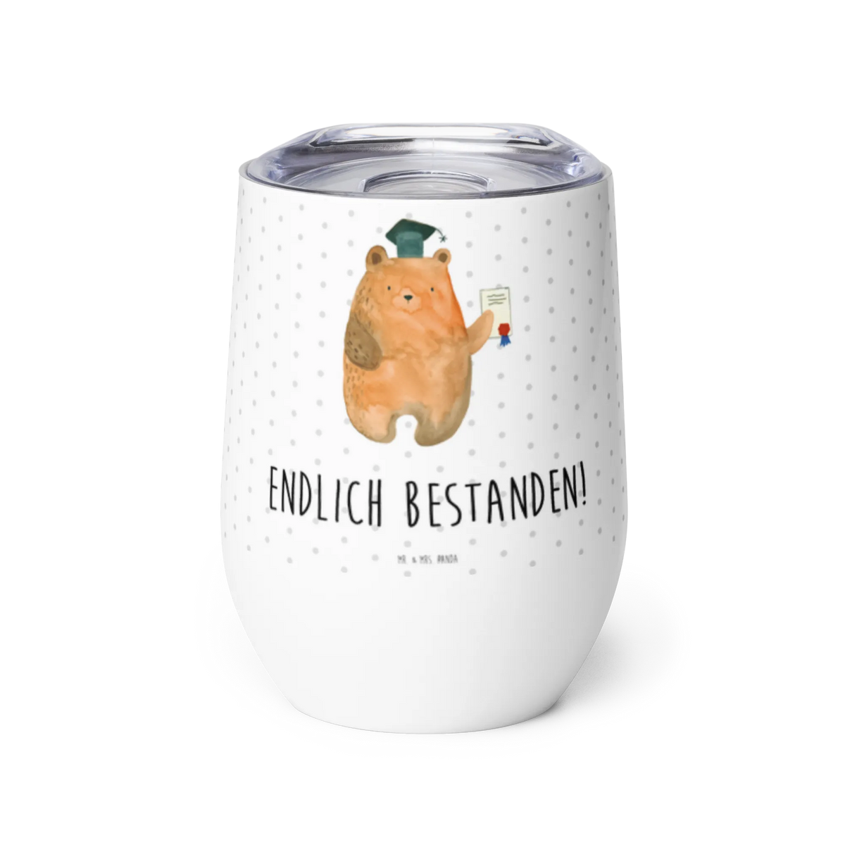 Weinbecher Bär Prüfung glühwein tasse, Weinbecher, edelstahl thermobecher, Weintumbler, reise kaffeebecher, Wein Thermobecher, isoliertasse, glühweinbecher, kaffee tasse, Reisebecher, motivbecher, Edelstahlbecher, edelstahl isolierbecher, heißgetränkebecher, thermosbecher, Thermo Becher, Thermobecher, Outdoor Becher, Edelstahl Weinbecher, Isolierbecher, Teddy, Bär, Teddybär, Prüfungen, Abschlusszeugnis, Prüfung Bestanden, Abschluss, Zeugnis, Abitur