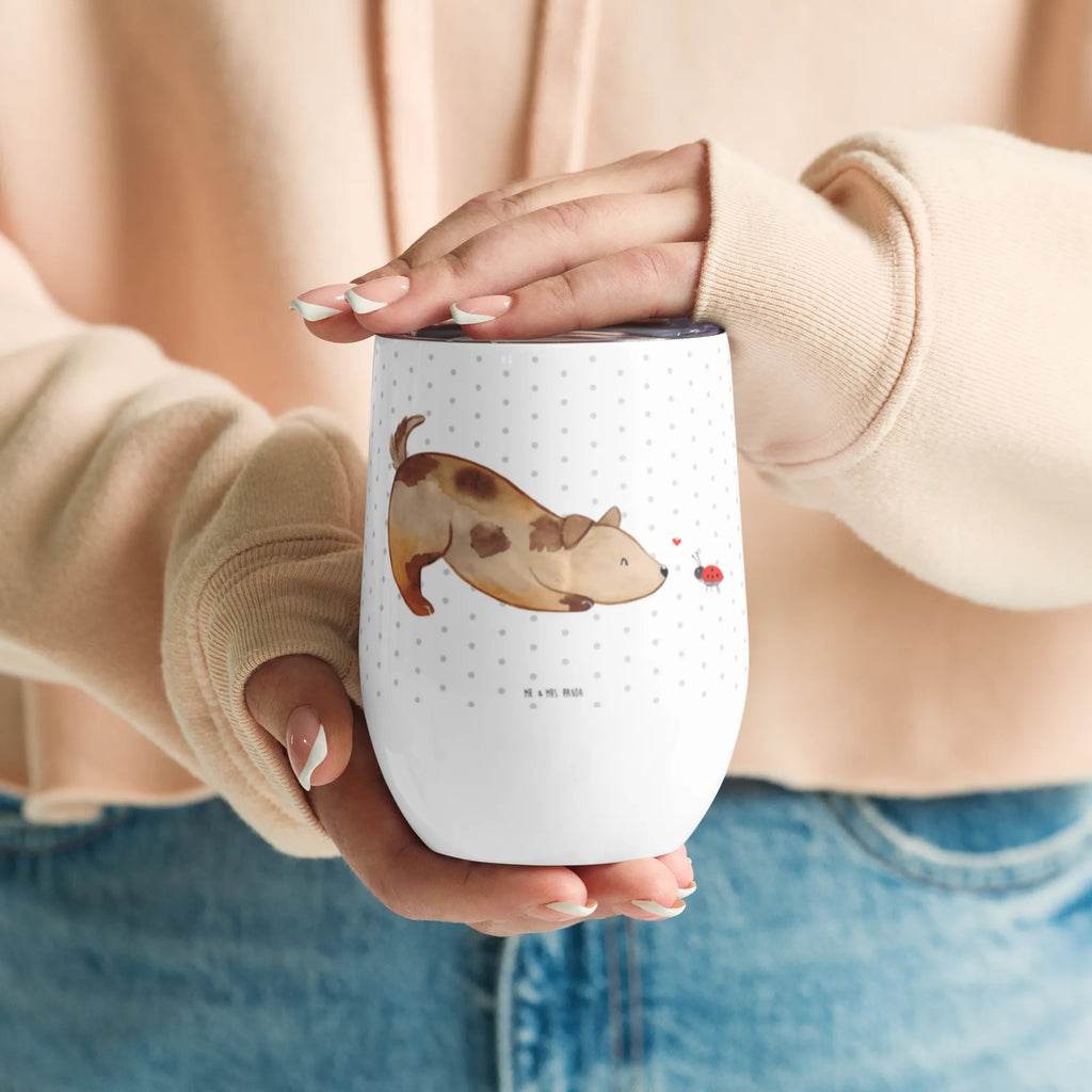 Wine cup Dog ladybug premium wine tumbler, portable wine cup, stemless wine glasses, drinking cup, wine goblet, wine tumbler, hot drinks, insulated tumbler, mulled wine cup, wine glasses, wine travel tumbler, dog, mutt, hound, woof, dog mama, dog breed, love dogs, love for dogs, dog decorative items, bag with dog print, funny gifts for dog owners, what do you give a dog lover, Christmas gifts for dogs, gifts for dogs, dog sayings, Mongrel, Mongrel dog, Dogs, Dog slogan, Dog, Sayings, Ladybird