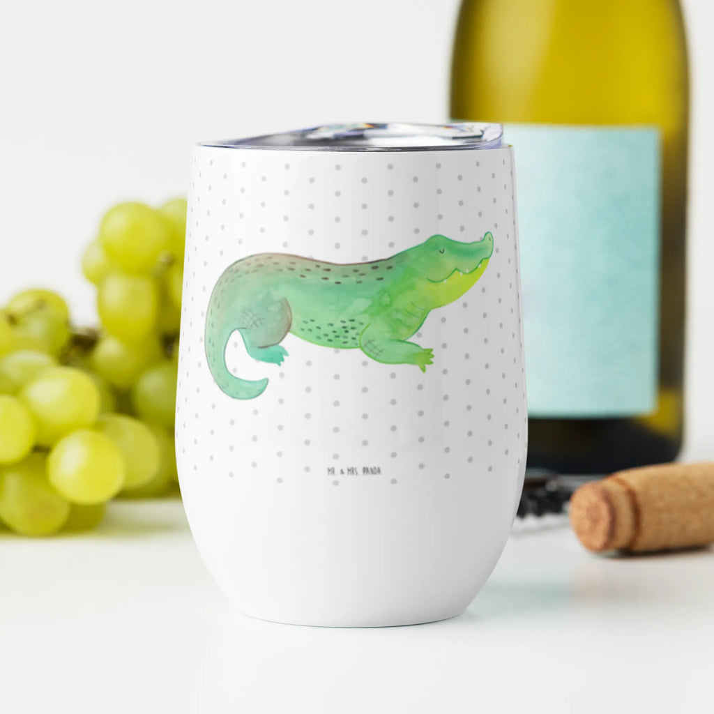 Wine cup Crocodile stemless wine glasses, wine travel tumbler, insulated tumbler, wine tumbler, premium wine tumbler, drinking cup, wine goblet, portable wine cup, hot drinks, mulled wine cup, wine glasses, Seafood, aquatic animals, ocean, sea, fish, shells, corals, reef, whale, narwhal, sea urchin, lobster, platypus, turtle, manatee, crocodile, orca, shrimp, gifts for seafood lovers, water world, underwater animals, underwater world, vacation, deep sea, seafood fans, gift ideas, seafood decoration, seafood posters, wanderlust, best friend, favorite person, girlfriend, to be spontaneous, crocodiles, to be crazy, adventurousness